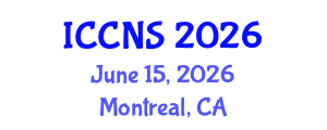 International Conference on Cryptography and Network Security (ICCNS) June 15, 2026 - Montreal, Canada International Conference on Cryptography and Network Security (ICCNS) June 15, 2026 - Montreal, Canada