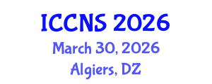 International Conference on Cryptography and Network Security (ICCNS) March 30, 2026 - Algiers, Algeria International Conference on Cryptography and Network Security (ICCNS) March 30, 2026 - Algiers, Algeria