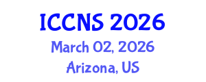 International Conference on Cryptography and Network Security (ICCNS) March 02, 2026 - Arizona, United States International Conference on Cryptography and Network Security (ICCNS) March 02, 2026 - Arizona, United States