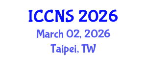 International Conference on Cryptography and Network Security (ICCNS) March 02, 2026 - Taipei, Taiwan International Conference on Cryptography and Network Security (ICCNS) March 02, 2026 - Taipei, Taiwan