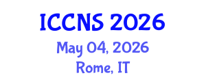 International Conference on Cryptography and Network Security (ICCNS) May 04, 2026 - Rome, Italy International Conference on Cryptography and Network Security (ICCNS) May 04, 2026 - Rome, Italy