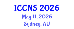 International Conference on Cryptography and Network Security (ICCNS) May 11, 2026 - Sydney, Australia International Conference on Cryptography and Network Security (ICCNS) May 11, 2026 - Sydney, Australia