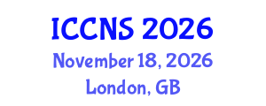 International Conference on Cryptography and Network Security (ICCNS) November 18, 2026 - London, United Kingdom International Conference on Cryptography and Network Security (ICCNS) November 18, 2026 - London, United Kingdom