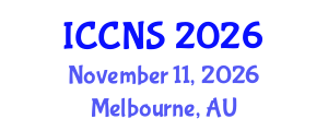 International Conference on Cryptography and Network Security (ICCNS) November 11, 2026 - Melbourne, Australia International Conference on Cryptography and Network Security (ICCNS) November 11, 2026 - Melbourne, Australia