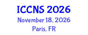 International Conference on Cryptography and Network Security (ICCNS) November 18, 2026 - Paris, France International Conference on Cryptography and Network Security (ICCNS) November 18, 2026 - Paris, France