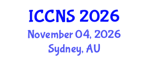 International Conference on Cryptography and Network Security (ICCNS) November 04, 2026 - Sydney, Australia International Conference on Cryptography and Network Security (ICCNS) November 04, 2026 - Sydney, Australia