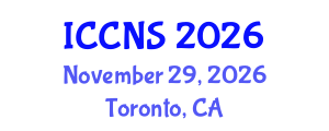 International Conference on Cryptography and Network Security (ICCNS) November 29, 2026 - Toronto, Canada International Conference on Cryptography and Network Security (ICCNS) November 29, 2026 - Toronto, Canada