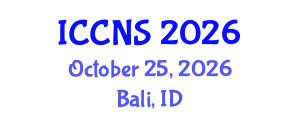 International Conference on Cryptography and Network Security (ICCNS) October 25, 2026 - Bali, Indonesia International Conference on Cryptography and Network Security (ICCNS) October 25, 2026 - Bali, Indonesia