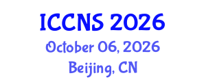 International Conference on Cryptography and Network Security (ICCNS) October 06, 2026 - Beijing, China International Conference on Cryptography and Network Security (ICCNS) October 06, 2026 - Beijing, China