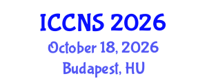 International Conference on Cryptography and Network Security (ICCNS) October 18, 2026 - Budapest, Hungary