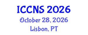 International Conference on Cryptography and Network Security (ICCNS) October 28, 2026 - Lisbon, Portugal