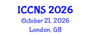 International Conference on Cryptography and Network Security (ICCNS) October 21, 2026 - London, United Kingdom