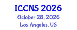 International Conference on Cryptography and Network Security (ICCNS) October 28, 2026 - Los Angeles, United States International Conference on Cryptography and Network Security (ICCNS) October 28, 2026 - Los Angeles, United States