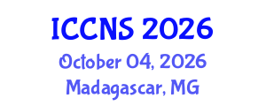 International Conference on Cryptography and Network Security (ICCNS) October 04, 2026 - Madagascar, Madagascar