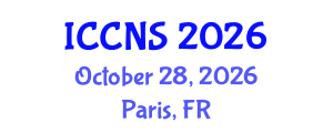 International Conference on Cryptography and Network Security (ICCNS) October 28, 2026 - Paris, France