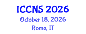 International Conference on Cryptography and Network Security (ICCNS) October 18, 2026 - Rome, Italy International Conference on Cryptography and Network Security (ICCNS) October 18, 2026 - Rome, Italy