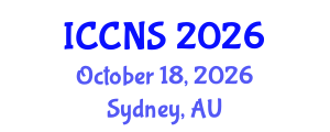 International Conference on Cryptography and Network Security (ICCNS) October 18, 2026 - Sydney, Australia International Conference on Cryptography and Network Security (ICCNS) October 18, 2026 - Sydney, Australia
