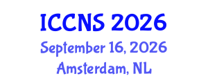 International Conference on Cryptography and Network Security (ICCNS) September 16, 2026 - Amsterdam, Netherlands International Conference on Cryptography and Network Security (ICCNS) September 16, 2026 - Amsterdam, Netherlands