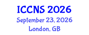 International Conference on Cryptography and Network Security (ICCNS) September 23, 2026 - London, United Kingdom International Conference on Cryptography and Network Security (ICCNS) September 23, 2026 - London, United Kingdom