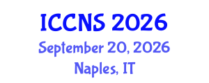 International Conference on Cryptography and Network Security (ICCNS) September 20, 2026 - Naples, Italy International Conference on Cryptography and Network Security (ICCNS) September 20, 2026 - Naples, Italy