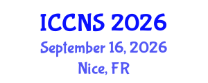 International Conference on Cryptography and Network Security (ICCNS) September 16, 2026 - Nice, France International Conference on Cryptography and Network Security (ICCNS) September 16, 2026 - Nice, France