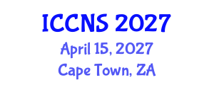 International Conference on Cryptography and Network Security (ICCNS) April 15, 2027 - Cape Town, South Africa International Conference on Cryptography and Network Security (ICCNS) April 15, 2027 - Cape Town, South Africa