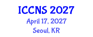 International Conference on Cryptography and Network Security (ICCNS) April 17, 2027 - Seoul, Republic of Korea International Conference on Cryptography and Network Security (ICCNS) April 17, 2027 - Seoul, Republic of Korea