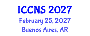 International Conference on Cryptography and Network Security (ICCNS) February 25, 2027 - Buenos Aires, Argentina International Conference on Cryptography and Network Security (ICCNS) February 25, 2027 - Buenos Aires, Argentina