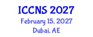 International Conference on Cryptography and Network Security (ICCNS) February 15, 2027 - Dubai, United Arab Emirates International Conference on Cryptography and Network Security (ICCNS) February 15, 2027 - Dubai, United Arab Emirates
