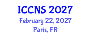 International Conference on Cryptography and Network Security (ICCNS) February 22, 2027 - Paris, France International Conference on Cryptography and Network Security (ICCNS) February 22, 2027 - Paris, France