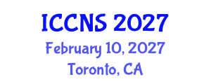 International Conference on Cryptography and Network Security (ICCNS) February 10, 2027 - Toronto, Canada