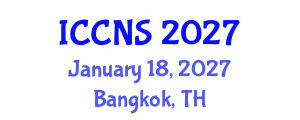 International Conference on Cryptography and Network Security (ICCNS) January 18, 2027 - Bangkok, Thailand International Conference on Cryptography and Network Security (ICCNS) January 18, 2027 - Bangkok, Thailand