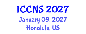 International Conference on Cryptography and Network Security (ICCNS) January 09, 2027 - Honolulu, United States International Conference on Cryptography and Network Security (ICCNS) January 09, 2027 - Honolulu, United States