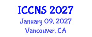 International Conference on Cryptography and Network Security (ICCNS) January 09, 2027 - Vancouver, Canada International Conference on Cryptography and Network Security (ICCNS) January 09, 2027 - Vancouver, Canada