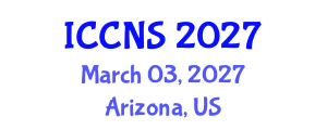 International Conference on Cryptography and Network Security (ICCNS) March 03, 2027 - Arizona, United States International Conference on Cryptography and Network Security (ICCNS) March 03, 2027 - Arizona, United States