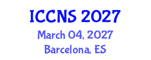International Conference on Cryptography and Network Security (ICCNS) March 04, 2027 - Barcelona, Spain International Conference on Cryptography and Network Security (ICCNS) March 04, 2027 - Barcelona, Spain