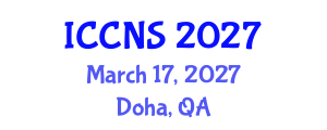 International Conference on Cryptography and Network Security (ICCNS) March 17, 2027 - Doha, Qatar International Conference on Cryptography and Network Security (ICCNS) March 17, 2027 - Doha, Qatar