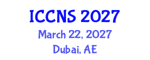 International Conference on Cryptography and Network Security (ICCNS) March 22, 2027 - Dubai, United Arab Emirates International Conference on Cryptography and Network Security (ICCNS) March 22, 2027 - Dubai, United Arab Emirates