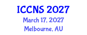 International Conference on Cryptography and Network Security (ICCNS) March 17, 2027 - Melbourne, Australia International Conference on Cryptography and Network Security (ICCNS) March 17, 2027 - Melbourne, Australia