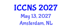 International Conference on Cryptography and Network Security (ICCNS) May 13, 2027 - Amsterdam, Netherlands International Conference on Cryptography and Network Security (ICCNS) May 13, 2027 - Amsterdam, Netherlands