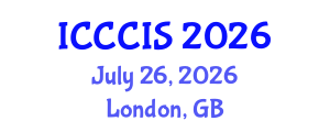 International Conference on Cryptography, Coding and Information Security (ICCCIS) July 26, 2026 - London, United Kingdom