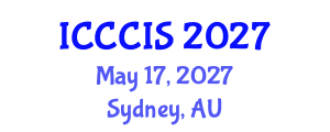 International Conference on Cryptography, Coding and Information Security (ICCCIS) May 17, 2027 - Sydney, Australia