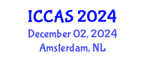 International Conference on Cultural Anthropology and Sociology (ICCAS) December 02, 2024 - Amsterdam, Netherlands