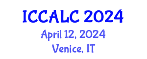 International Conference on Cultural Anthropology, Language and Culture (ICCALC) April 12, 2024 - Venice, Italy
