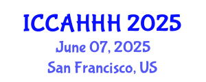 International Conference on Cultural Architecture, Humanities, History and Hermeneutics (ICCAHHH) June 07, 2025 - San Francisco, United States