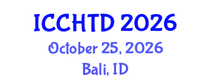 International Conference on Cultural Heritage and Tourism Development (ICCHTD) October 25, 2026 - Bali, Indonesia