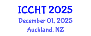 International Conference on Cultural Heritage and Tourism (ICCHT) December 01, 2025 - Auckland, New Zealand