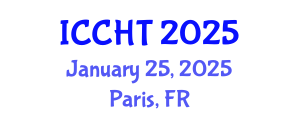 International Conference on Cultural Heritage and Tourism (ICCHT) January 25, 2025 - Paris, France