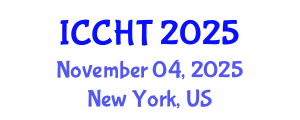 International Conference on Cultural Heritage and Tourism (ICCHT) November 04, 2025 - New York, United States
