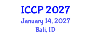 International Conference on Cultural Policy (ICCP) January 14, 2027 - Bali, Indonesia